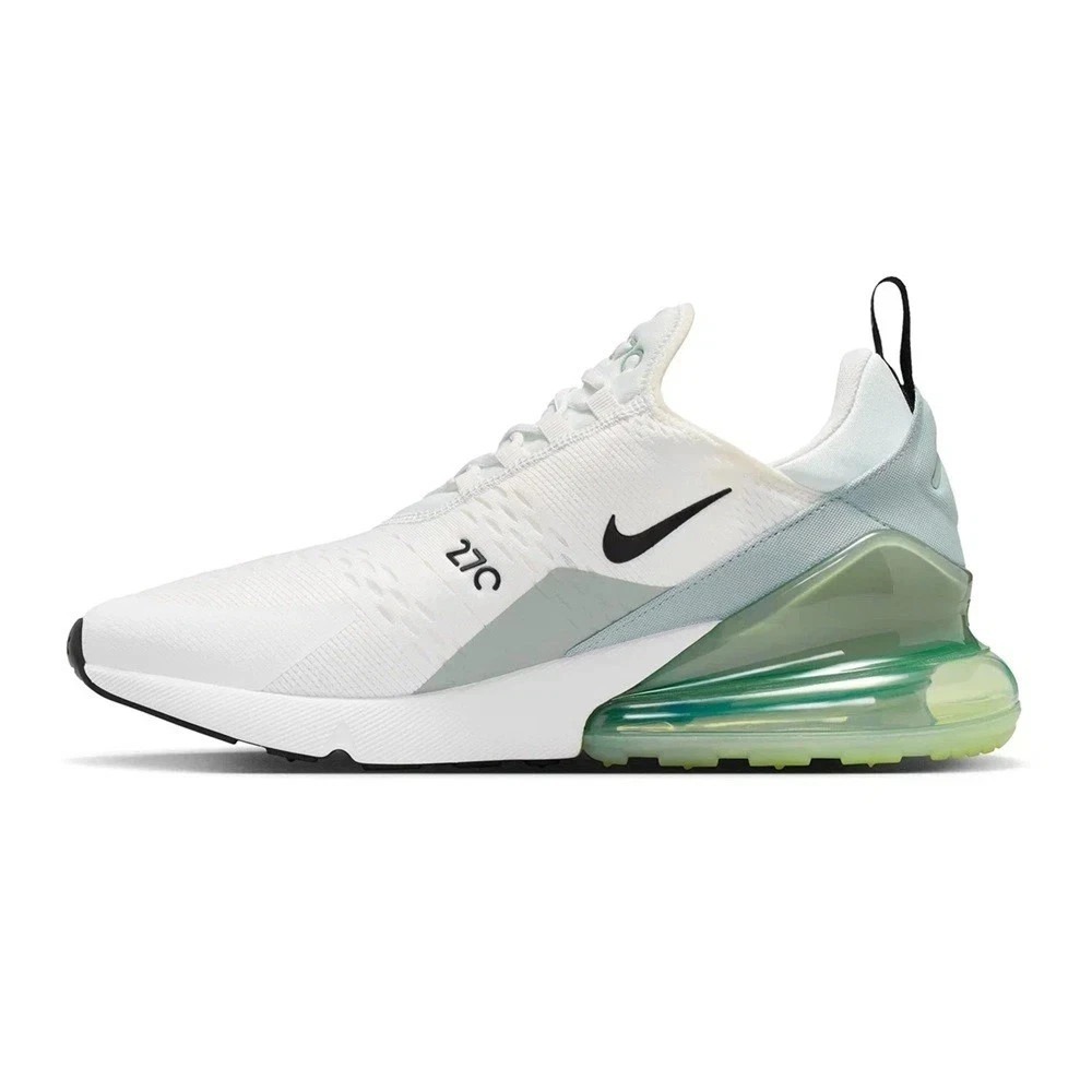 Nike Air Max 270  Men's Size 8.5 Running Shoes Summit White Black AH8050-115 NEW